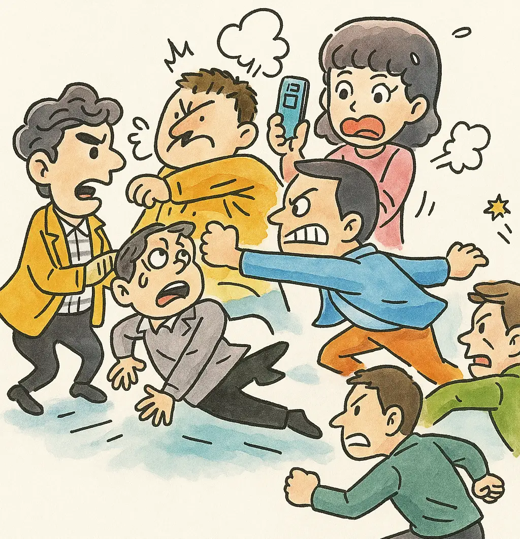 广东腾业律所：被打or打人，谁先报警谁有理?